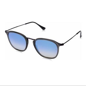 Rayban Unisex Sunglass 0RB2448N Square Sunglasses